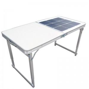 옥외 야영 부엌 접을 수있는 일 정상 테이블을위한 위탁 거래를위한 휴대용 접히는 태양 테이블